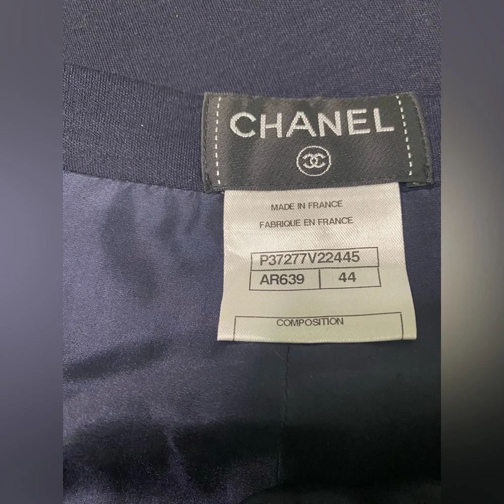 Chanel Wide Leg Wool c2010 French Size 44 - Picture 2 of 16